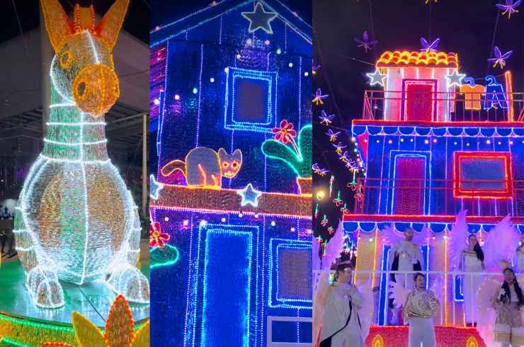 Installazioni luminose in Colombia