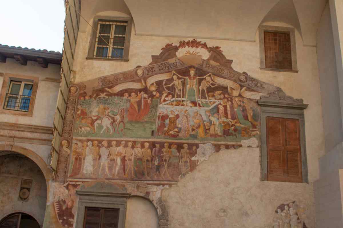 Affresco presente a Clusone